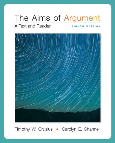 Book Cover The Aims of Argument: A Text and Reader