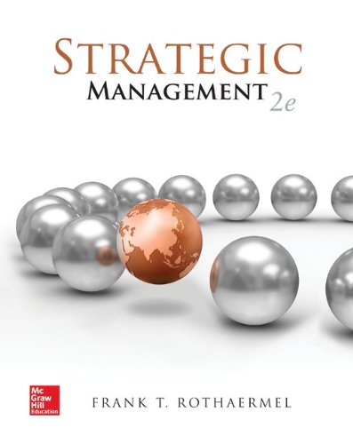 Book Cover Strategic Management: Concepts