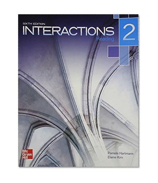 Book Cover Interactions Level 2 Reading Student Book plus Registration Code for Connect ESL