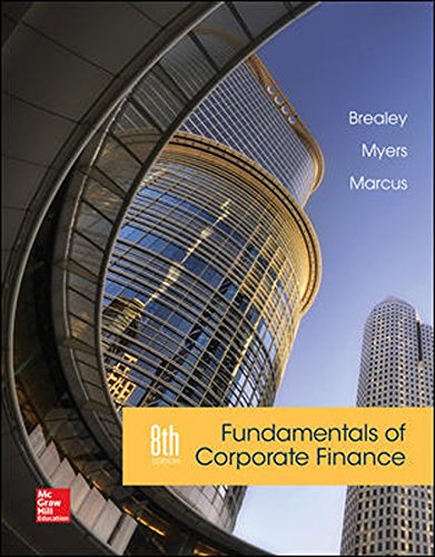 Book Cover Fundamentals of Corporate Finance