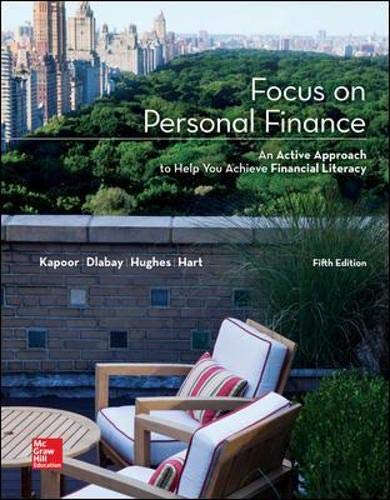 Book Cover Focus on Personal Finance (Mcgraw-Hill/Irwin Series I Finance, Insurance, and Real Estate) (Standalone Book)