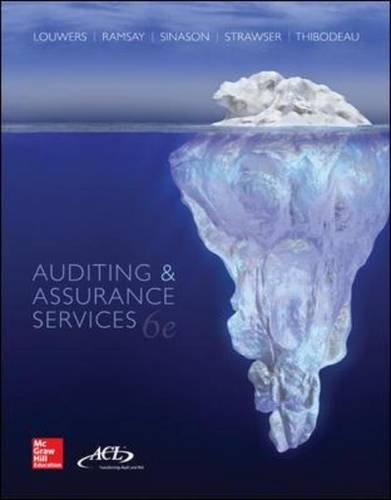 Book Cover AUDITING+ASSURANCE SERVICES