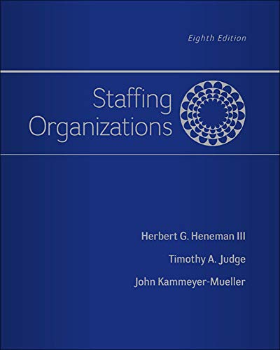 Book Cover Staffing Organizations
