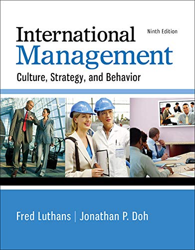 Book Cover International Management: Culture, Strategy, and Behavior