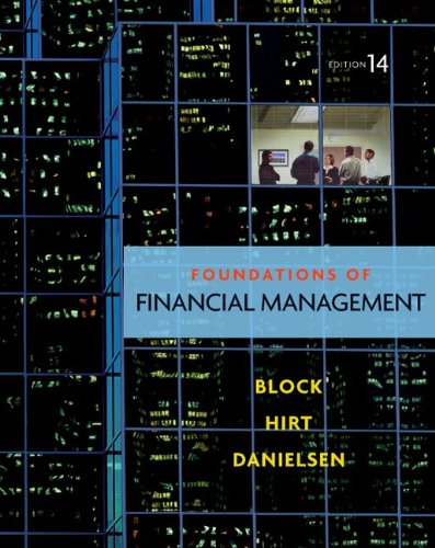 Loose Leaf Foundations of Financial Management with Connect Plus