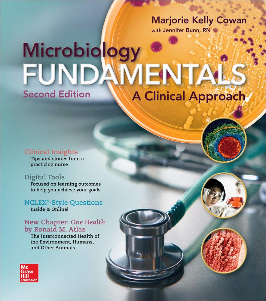 Book Cover Microbiology Fundamentals: A Clinical Approach - Standalone book