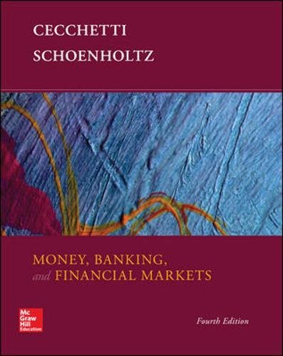 Book Cover Money, Banking and Financial Markets