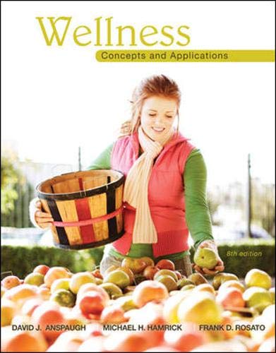 Book Cover Wellness: Concepts and Applications
