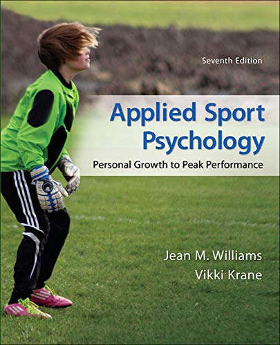 Book Cover Applied Sport Psychology: Personal Growth to Peak Performance