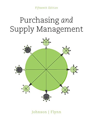 Book Cover Purchasing and Supply Management (The Mcgraw-Hill Series in Operations and Decision Sciences)