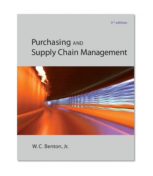 Book Cover Purchasing and Supply Chain Management (McGraw-Hill/Irwin Series in Operations and Decision Sciences)