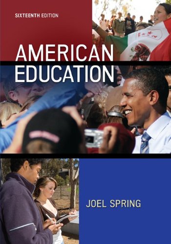 Book Cover American Education