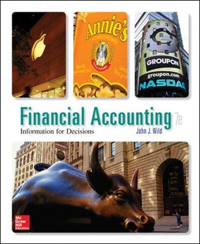 Book Cover Financial Accounting: Information for Decisions, 7th Edition