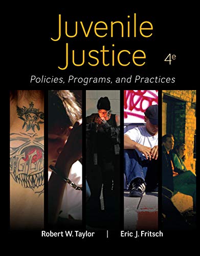 Book Cover Juvenile Justice: Policies, Programs, and Practices