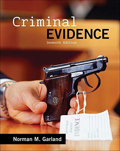 Book Cover Criminal Evidence