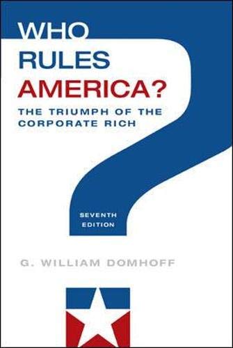 Book Cover Who Rules America? The Triumph of the Corporate Rich