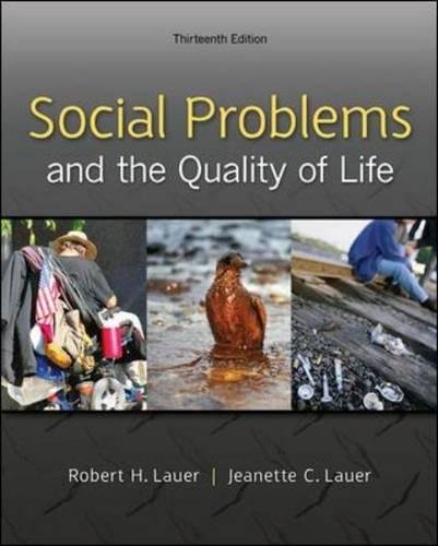 Book Cover Social Problems and the Quality of Life, 13th Edition