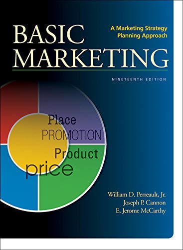 Book Cover BASIC MARKETING: A Marketing Strategy Planning Approach