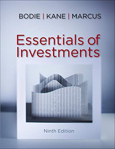 Book Cover Essentials of Investments, 9th Edition