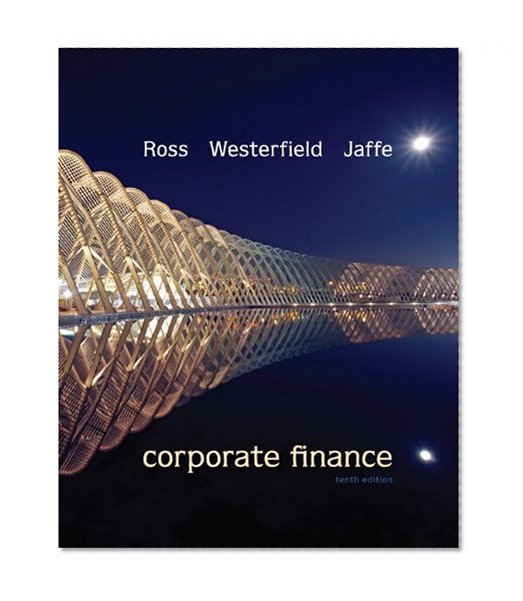 Book Cover Corporate Finance, 10th Edition
