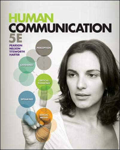 Book Cover Human Communication