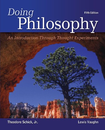 Book Cover Doing Philosophy: An Introduction Through Thought Experiments