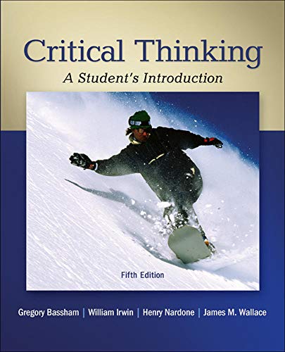 Book Cover Critical Thinking: A Student's Introduction