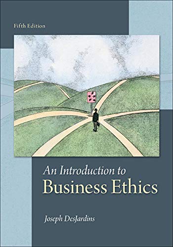 Book Cover An Introduction to Business Ethics