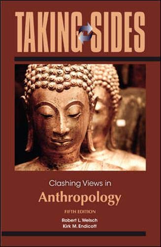 Book Cover Taking Sides: Clashing Views in Anthropology (Taking Sides: Anthropology)