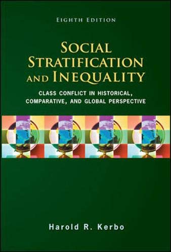 Book Cover Social Stratification and Inequality