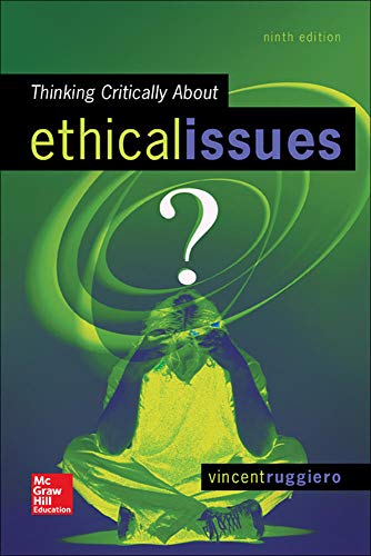 Book Cover Thinking Critically About Ethical Issues