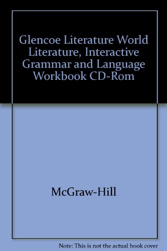 Glencoe Literature World Literature, Interactive Grammar and Language Workbook CD-Rom