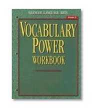 Book Cover Glencoe Language Arts Vocabulary Power Workbook Grade 9