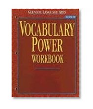 Book Cover Glencoe Language Arts Vocabulary Power Workbook Grade 10