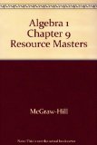 Algebra 1 Chapter 9 Resource Masters by Holliday (2006-04-01)