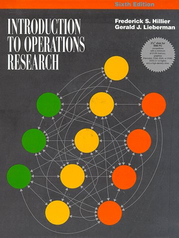 Introduction to Operations Research (Mcgraw Hill Series in Industrial Engineering and Management Science)