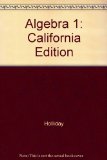 Algebra 1: California Edition