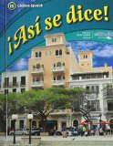 Â¡AsÃ­ se dice! Level 1B, Student Edition (GLENCOE SPANISH) (Spanish Edition)