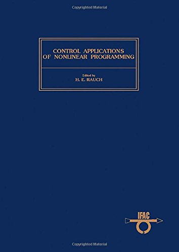 Control Applications of Nonlinear Programming: Workshop Proceedings (IFAC proceedings series)