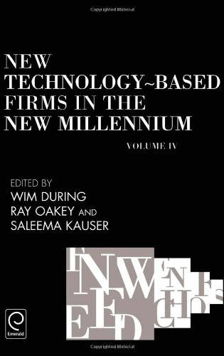 New Technology-Based Firms in the New Millennium IV