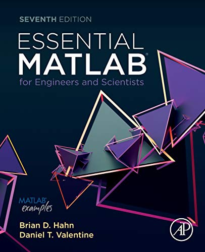 Book Cover Essential MATLAB for Engineers and Scientists