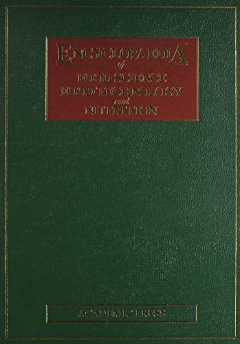 Book Cover Encyclopaedia of Food Science, Food Technology and Nutrition (Volume 3)