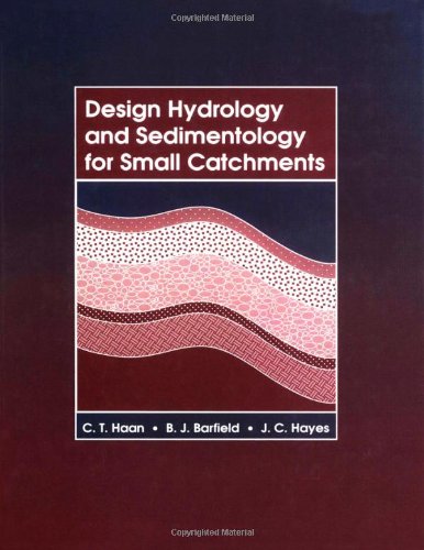 Book Cover Design Hydrology and Sedimentology for Small Catchments