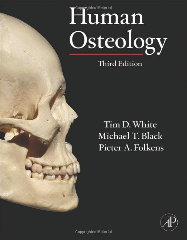 Book Cover Human Osteology