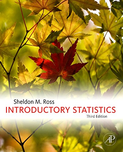 Book Cover Introductory Statistics, Third Edition