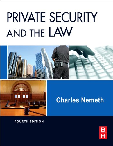 Book Cover Private Security and the Law