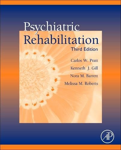 Book Cover Psychiatric Rehabilitation, Third Edition