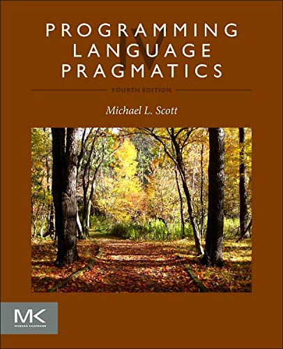 Book Cover Programming Language Pragmatics