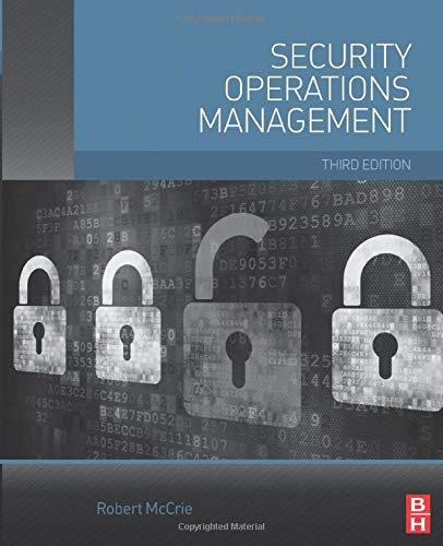 Book Cover Security Operations Management