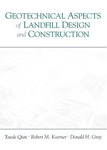 Book Cover Geotechnical Aspects of Landfill Design and Construction